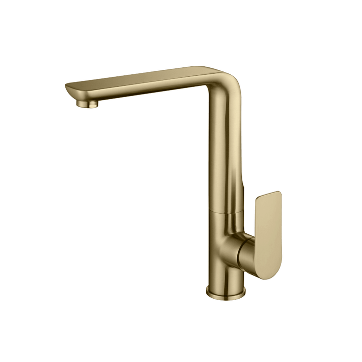 RHINO Mixer - Brushed Gold - VERVE BATHROOM DESIGN