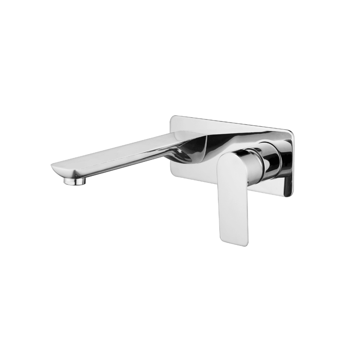 RHINO Wall Basin/Bath Mixer - Chrome - VERVE BATHROOM DESIGN