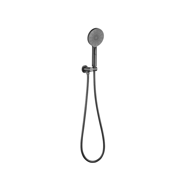 SEBASTIAN Hand Shower Set - Brushed Gun Metal - VERVE BATHROOM DESIGN