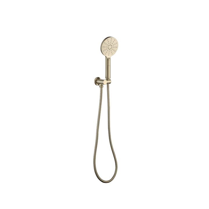 SEBASTIAN Hand Shower Set - Brushed Gold - VERVE BATHROOM DESIGN