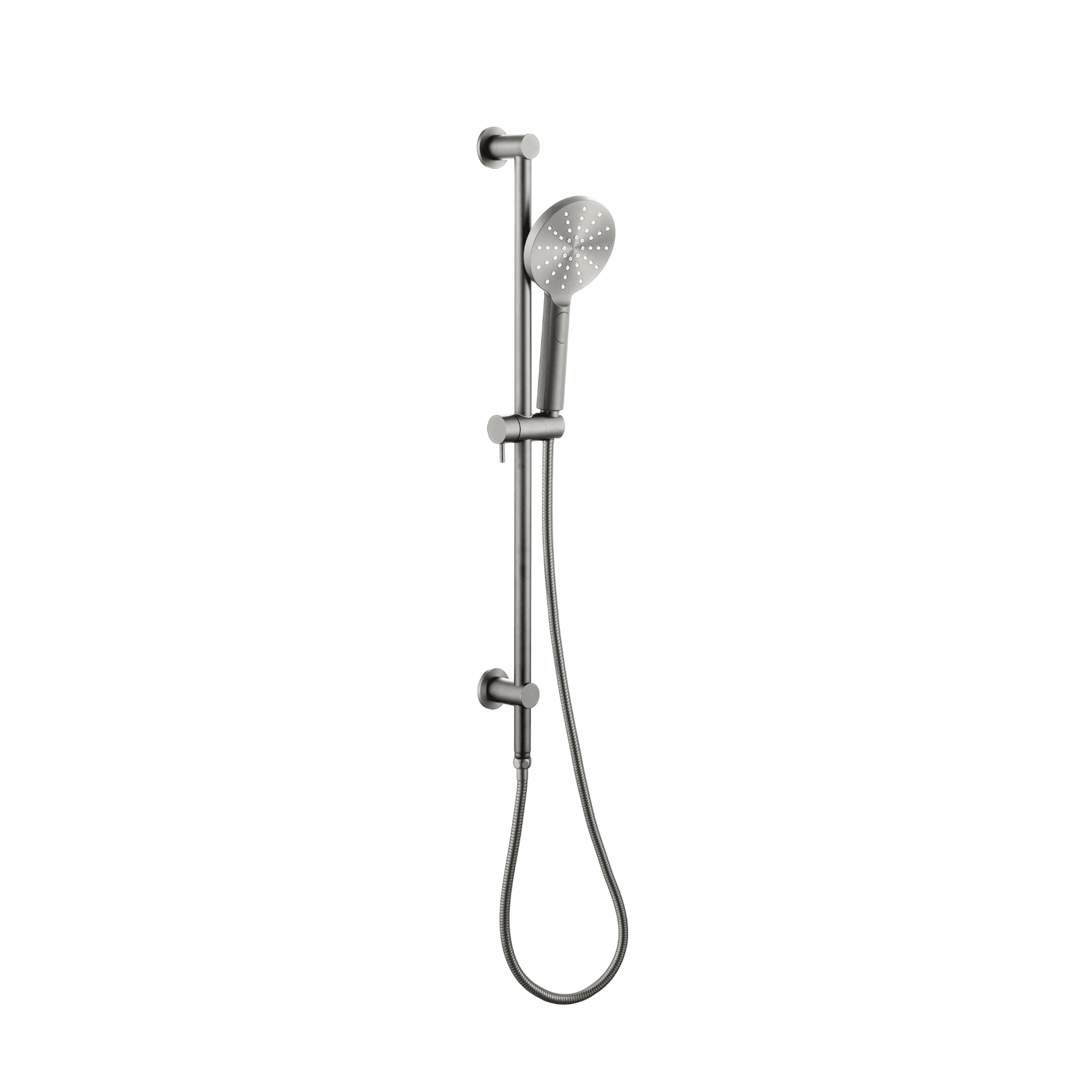 Shower On Rail Set - Brushed Nickel – VERVE BATHROOM DESIGN