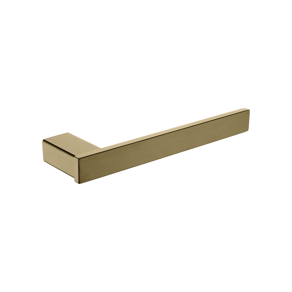 Rhino Towel Rail - Brushed Gold - VERVE BATHROOM DESIGN