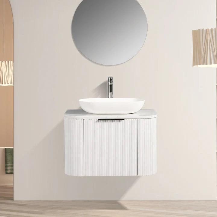 ZEHRA Single & Double Wall Hung Vanity White - VERVE BATHROOM DESIGN