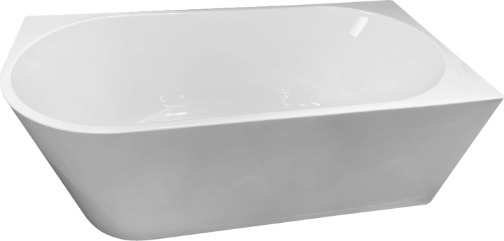 TERRENCE Acrylic Freestanding Corner Bath 1500&1700mm - VERVE BATHROOM DESIGN