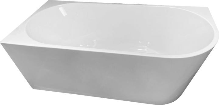 TERRENCE Acrylic Freestanding Corner Bath 1500&1700mm - VERVE BATHROOM DESIGN