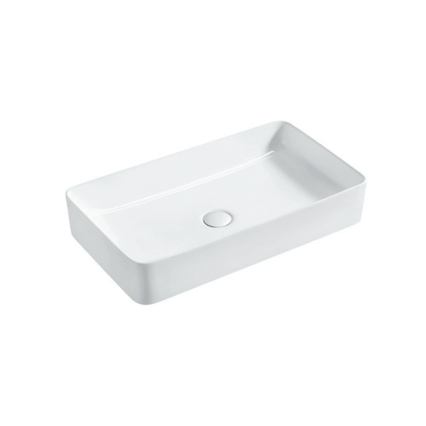 SLIM 2 BENCH BASIN MATTE WHITE - VERVE BATHROOM DESIGN