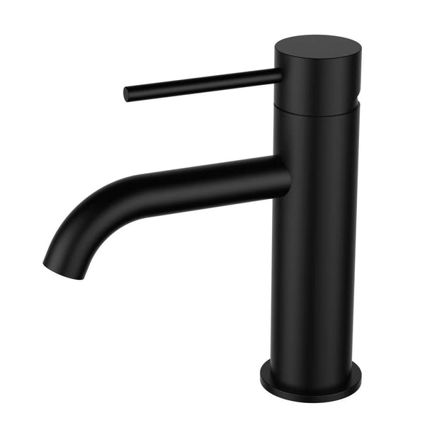 GROOVE Basin Mixer - Matte Black - VERVE BATHROOM DESIGN