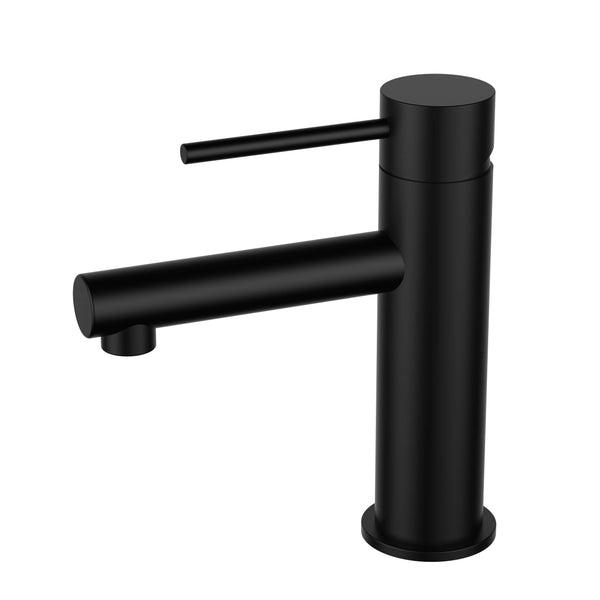 SEBASTIAN Basin Mixer - Matte Black - VERVE BATHROOM DESIGN