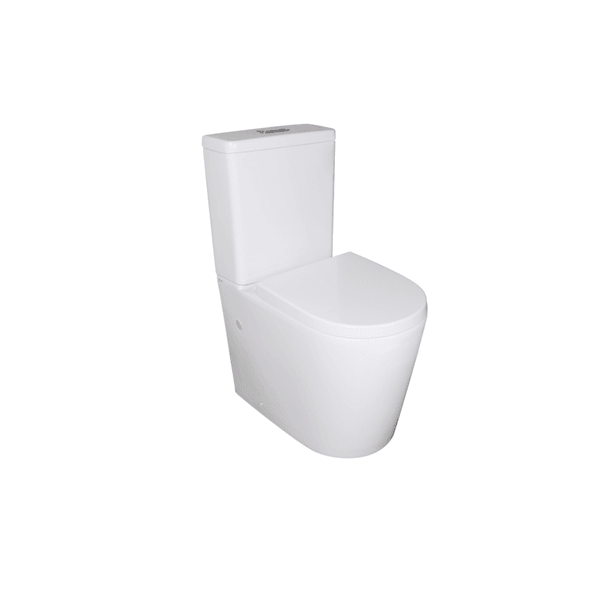TORANTO Wall Faced Two-Piece Toilet - VERVE BATHROOM DESIGN