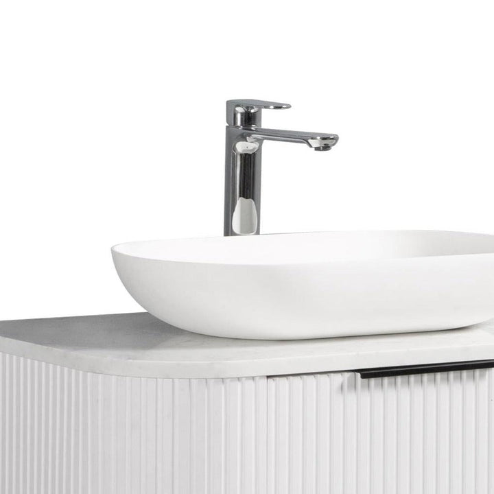 ZEHRA Single & Double Wall Hung Vanity White - VERVE BATHROOM DESIGN