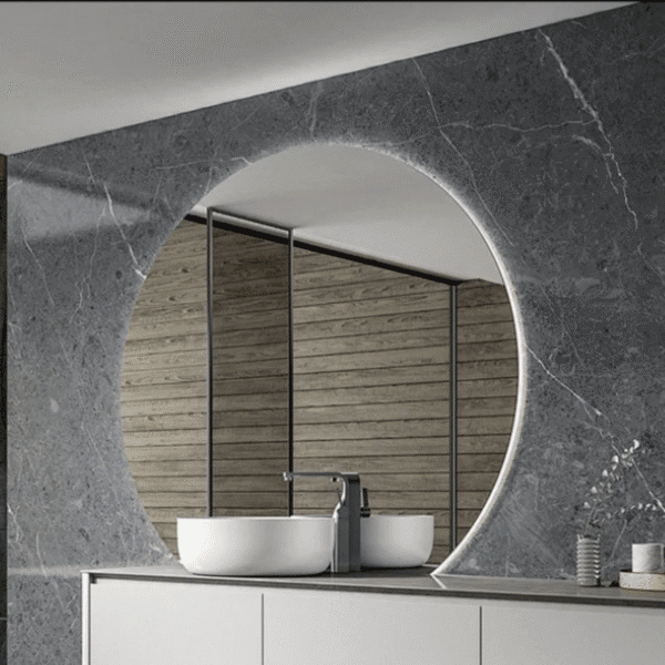 VENICE Round LED Mirror & Anti-Fog 1300*1180mm