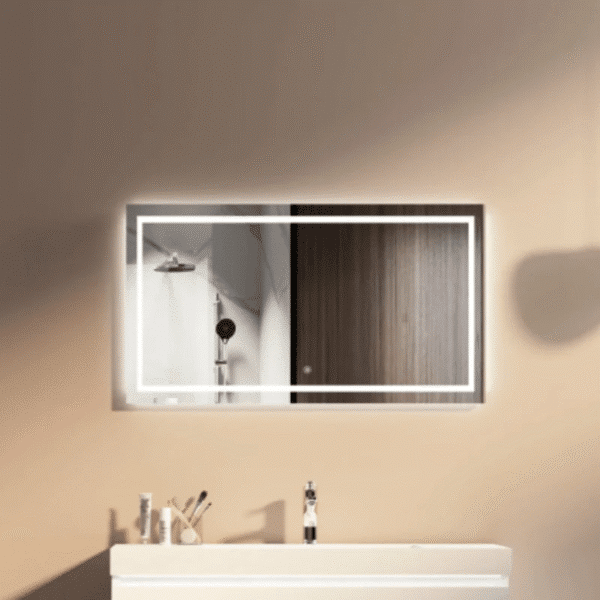 ELLSA Rectangle LED Mirror Dimmable & Anti-Fog 900*25*750mm