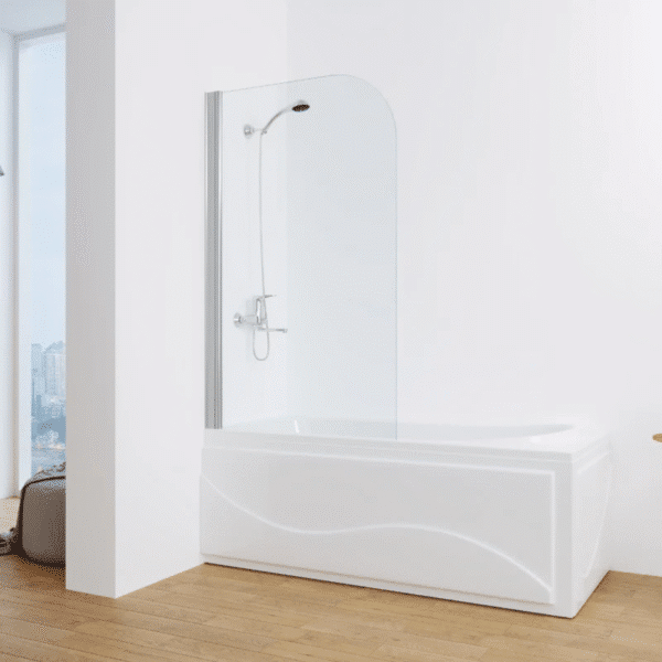 SR-LA003 c Shiny Silver 6mm Glass 700*1400mm