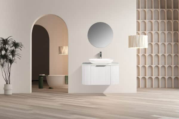 ZEHRA Stone top 900mm White