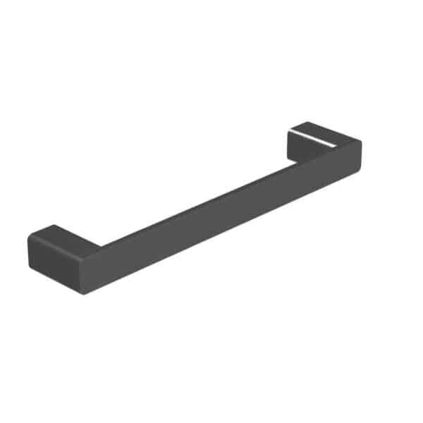 Fiona – Black Single Towel Rail 250mm