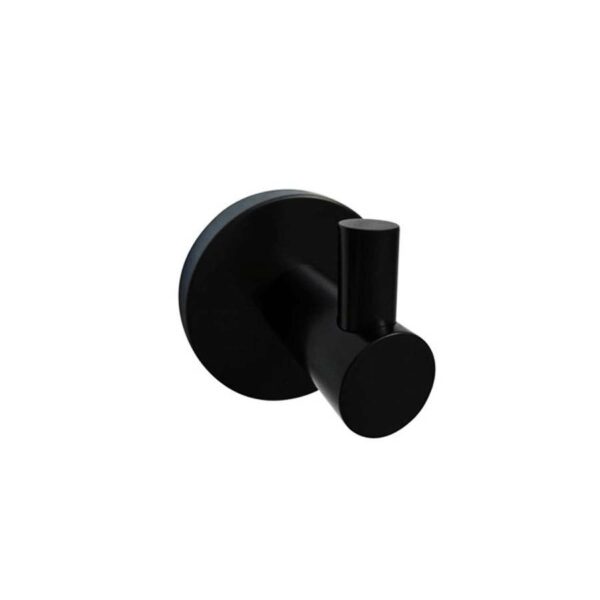 Sofia – Black Single Robe Hook