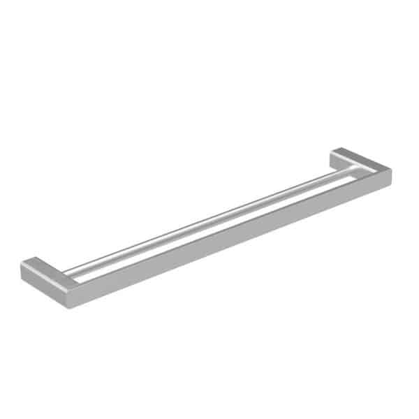 Fiona – Brushed Nickel Double Towel Rail 800mm