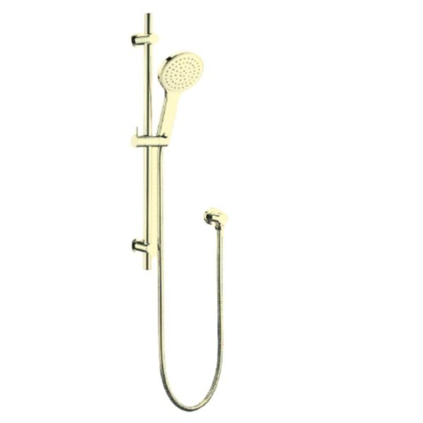 Boston – Brushed Gold Shower Rail Set