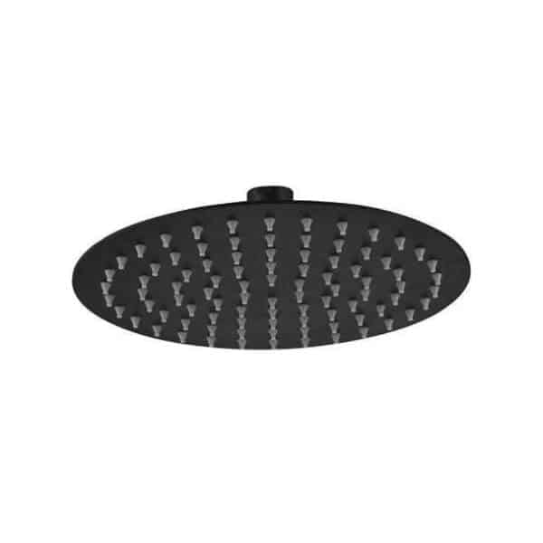 Ruby – Black Stainless Steel Shower Head 300mm