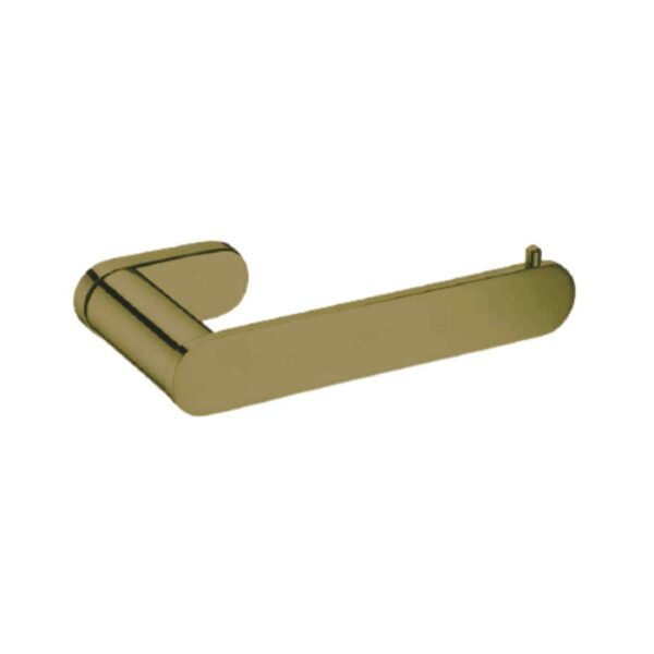 Saturn – Brushed Gold Toilet Roll Holder