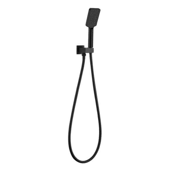 Topaz – Black Hand Shower Holder Set
