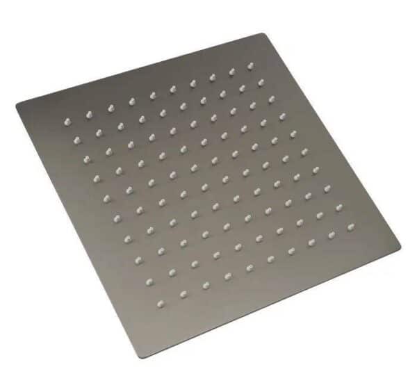 Silas – Gun Metal Stainless Steel Shower Head 250mm