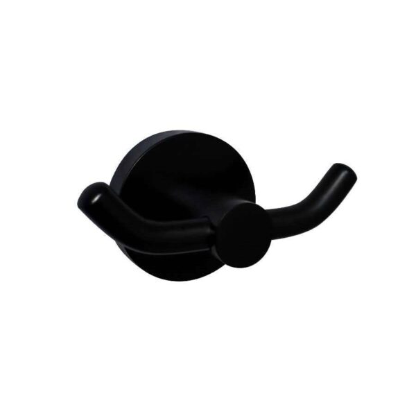 Sofia – Black Double Robe Hook