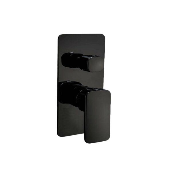 Fiona – Black Bath/Shower Mixer With Diverter