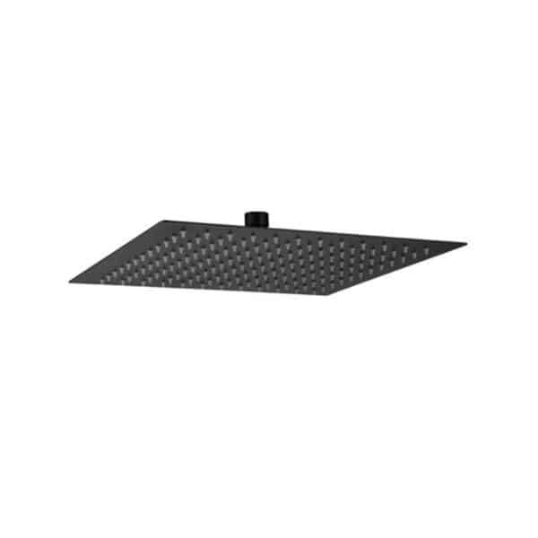 Silas – Black Stainless Steel Shower Head 300mm