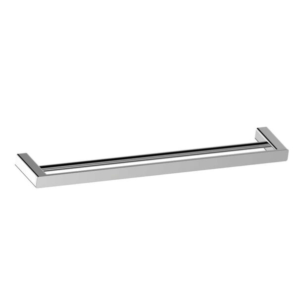 Fiona – Chrome Double Towel Rail 800mm