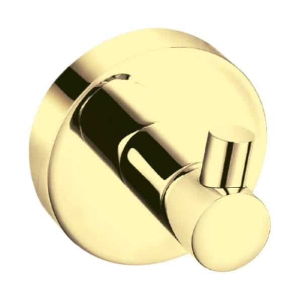 Sofia – Brushed Gold Single Robe Hook