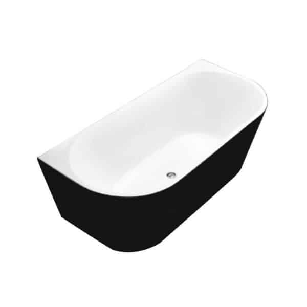 Sofia – Black Freestanding Bath 1700mm