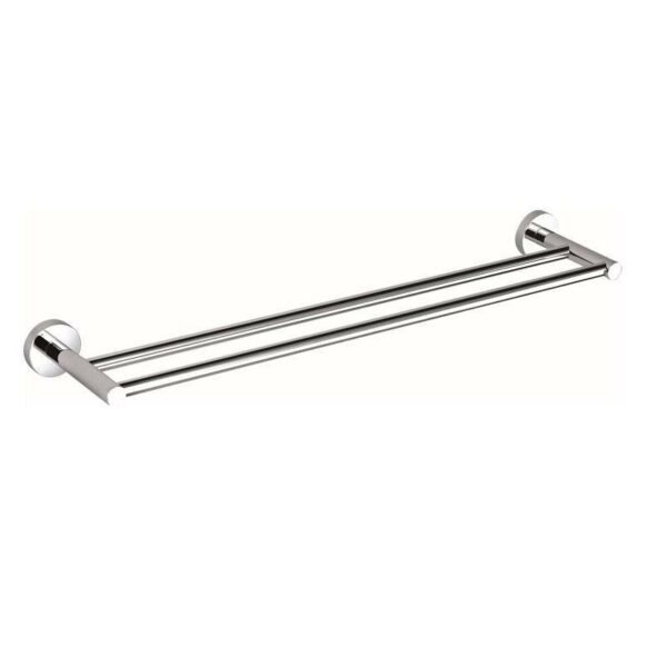 Sofia – Chrome Double Towel Rail 750mm
