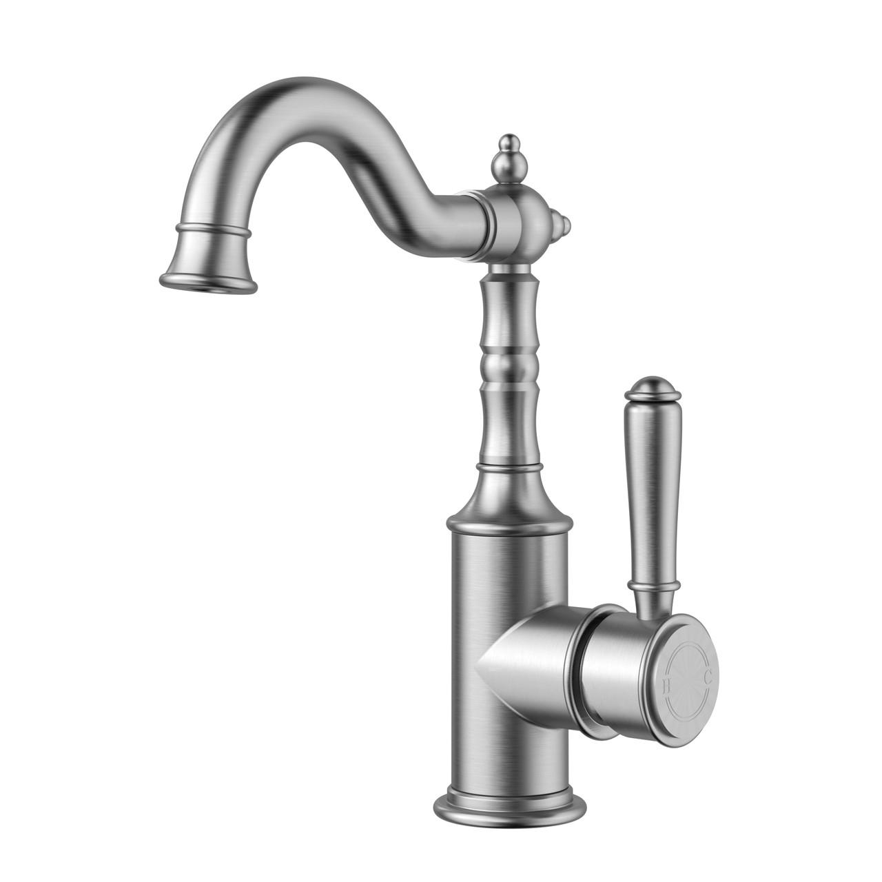 Balmoral – Brushed Nickel Basin Mixer