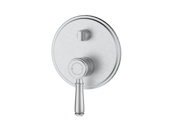 Balmoral – Brushed Nickel Bath/Shower Mixer With Diverter
