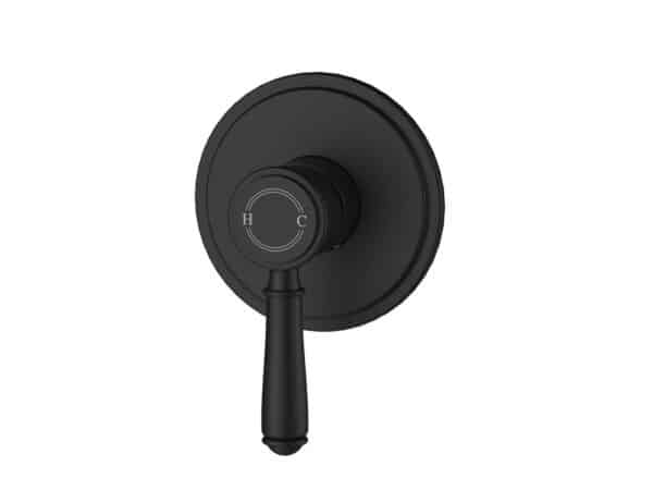 Balmoral Matte Black – Bath/Shower Mixer