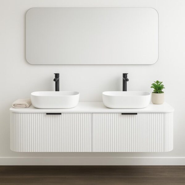 Bella LED Mirror in Brass – 1800mm