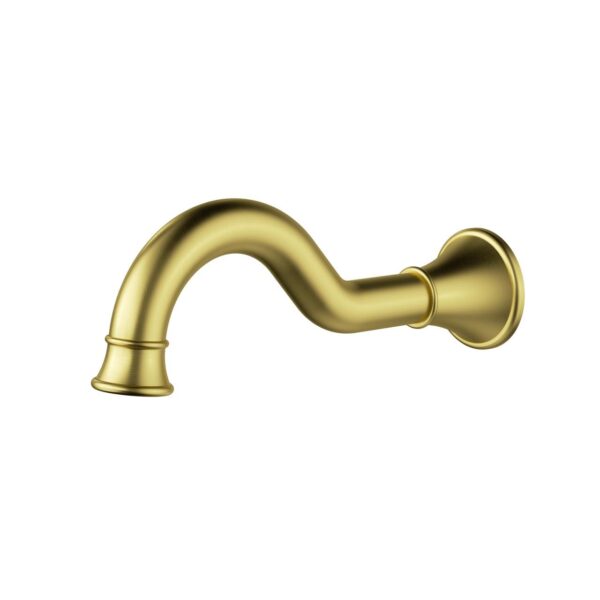 Charlotte – Brushed Gold Bath Spout