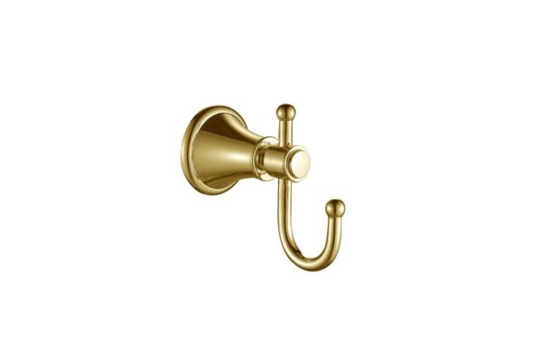 Charlotte – Brushed Gold Robe Hook