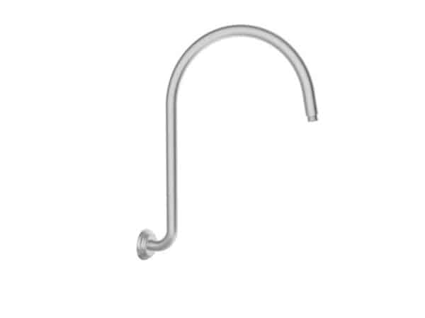 Charlotte – Brushed Nickel Gooseneck Shower Arm