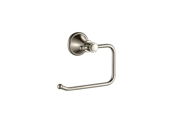 Charlotte – Brushed Nickel Toilet Roll Holder