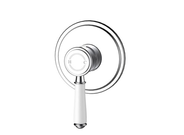 Charlotte Chrome – Bath/Shower Mixer