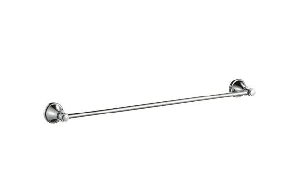 Charlotte – Chrome Single Towel Rail 600mm