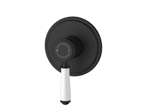 Charlotte Matte Black – Bath/Shower Mixer