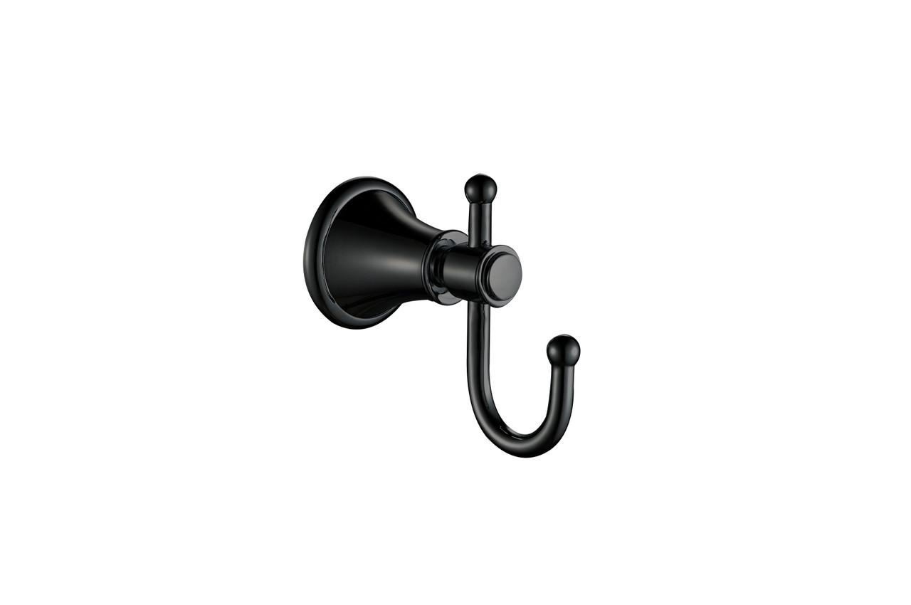 Charlotte – Matte Black Robe Hook
