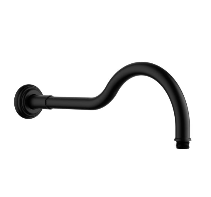 Charlotte – Matte Black Shower Arm