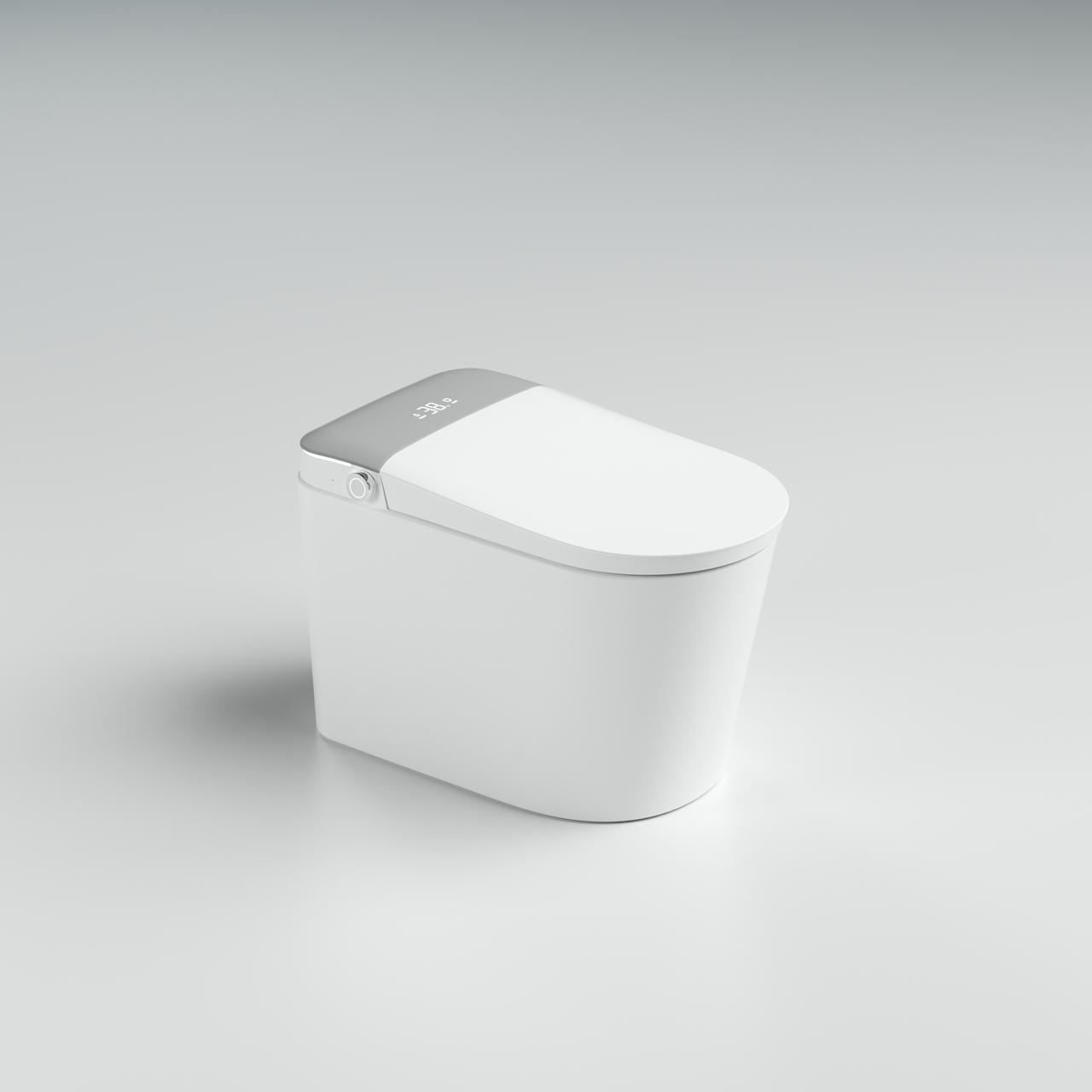 Cora White Smart Toilet Suite