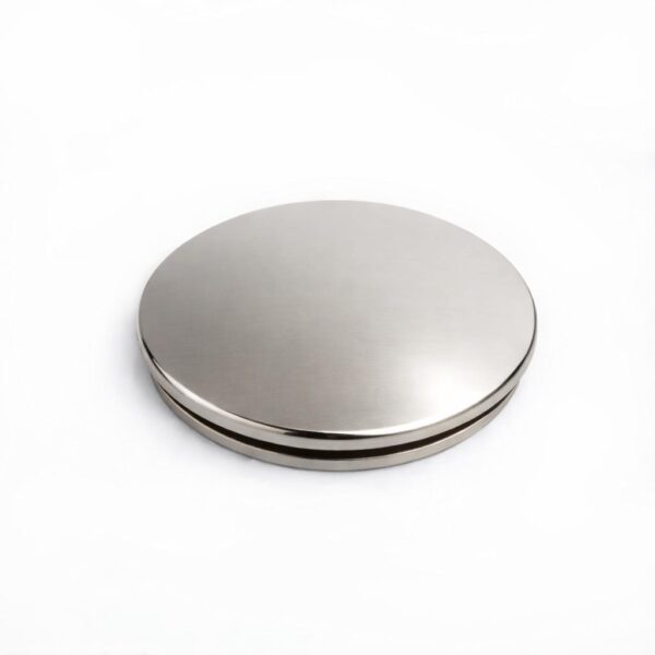Dome 32mm Brushed Nickel Pop-Up Basin Waste – No Overflow