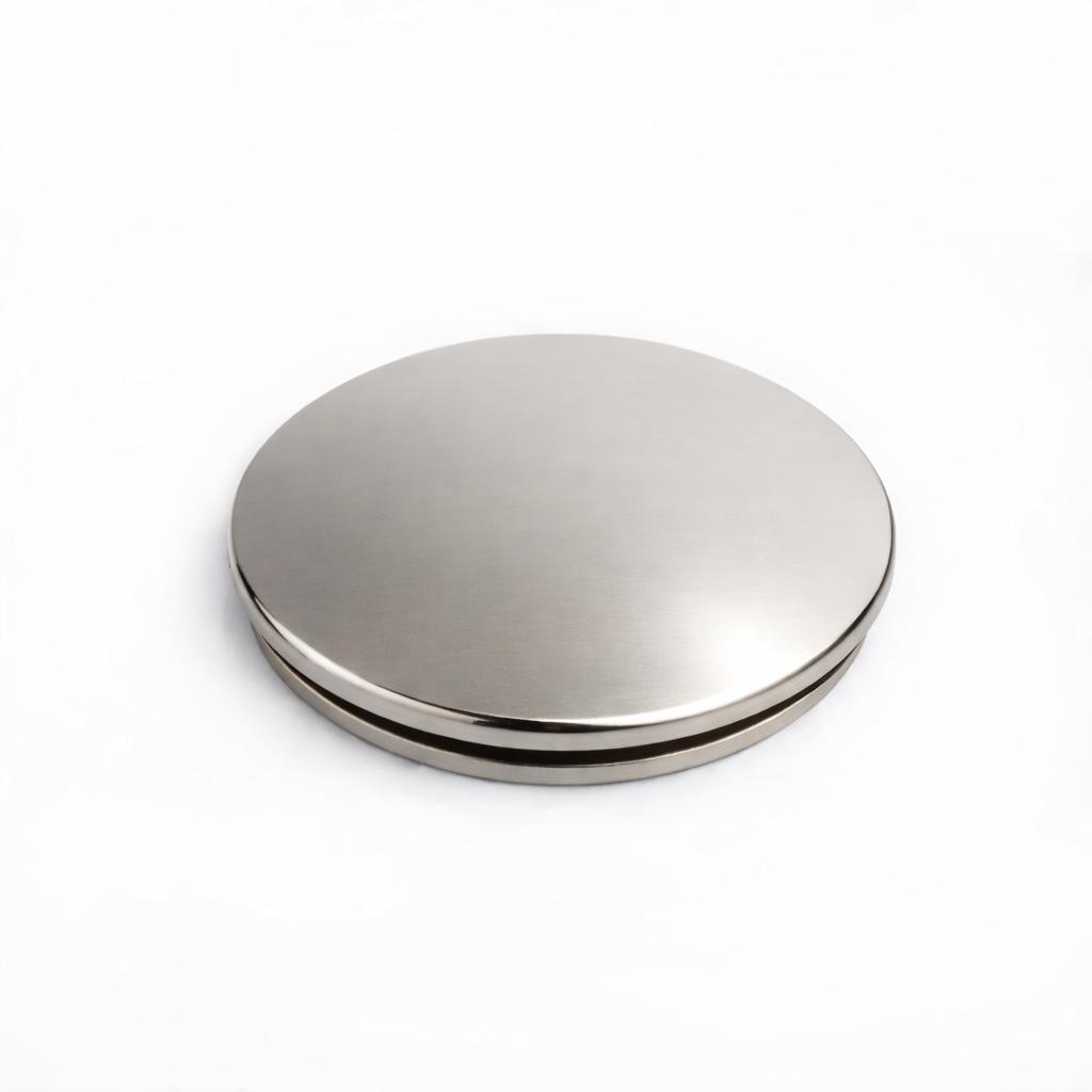 Dome 32mm Brushed Nickel Pop-Up Basin Waste – No Overflow