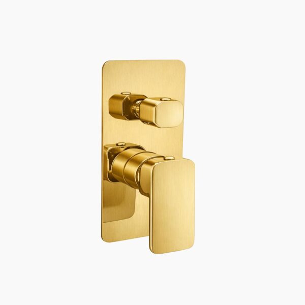 Fiona – Brushed Gold Bath/Shower Mixer With Diverter